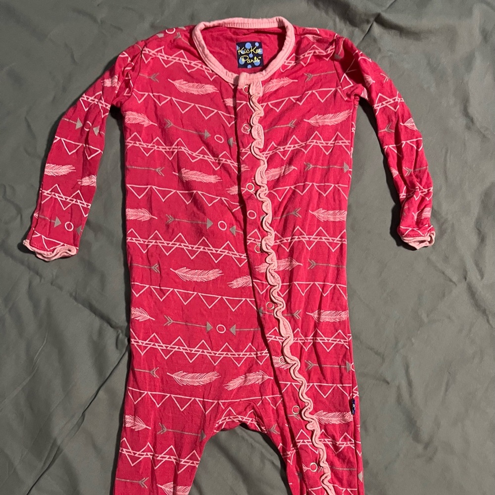 Pink Kickee Pants Pajamas